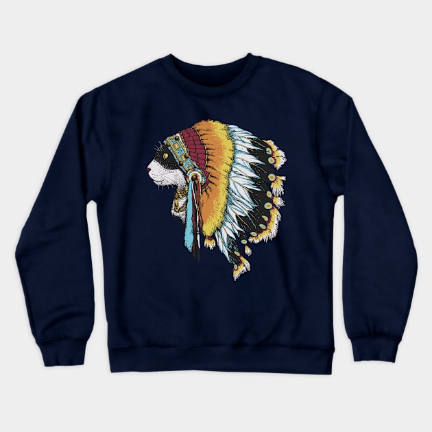 Chiefcat Color Version Crewneck Sweatshirt by ES427